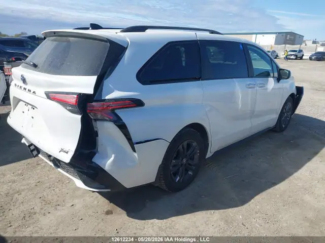 5TDGSKFC0SS195278 — 2025 Toyota Sienna, фото 4 с аукциона IAAI 13.10.2026, Передняя часть