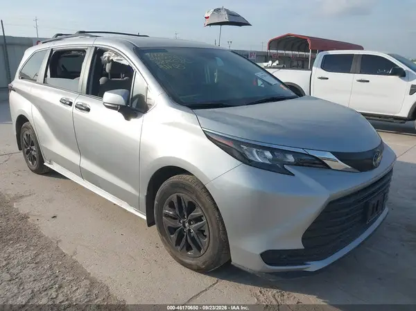 5TDKRKEC5SS226080 — 2025 Toyota Sienna, Левый бок (Left Side), фото до ремонта