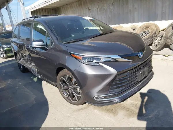 5TDERKEC3SS287215 — 2025 Toyota Sienna, LEFT & RIGHT SIDE, фото до ремонта