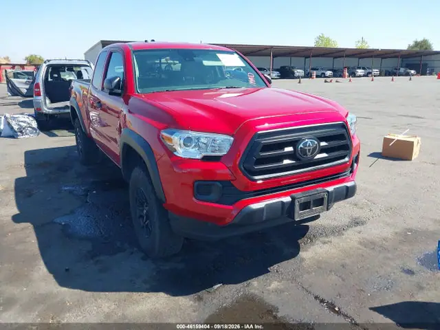 3TYSZ5AN4NT058871 — 2022 Toyota Tacoma SR V6, Задняя часть (Rear), фото до ремонта