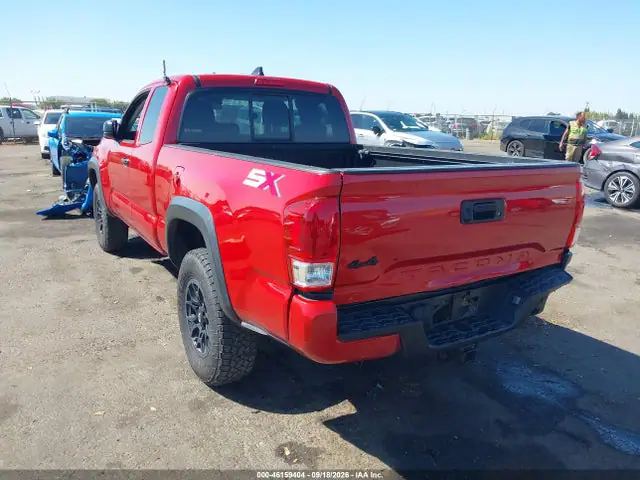 3TYSZ5AN4NT058871 — 2022 Toyota Tacoma SR V6, фото 3 с аукциона IAAI 14.10.2026, Задняя часть