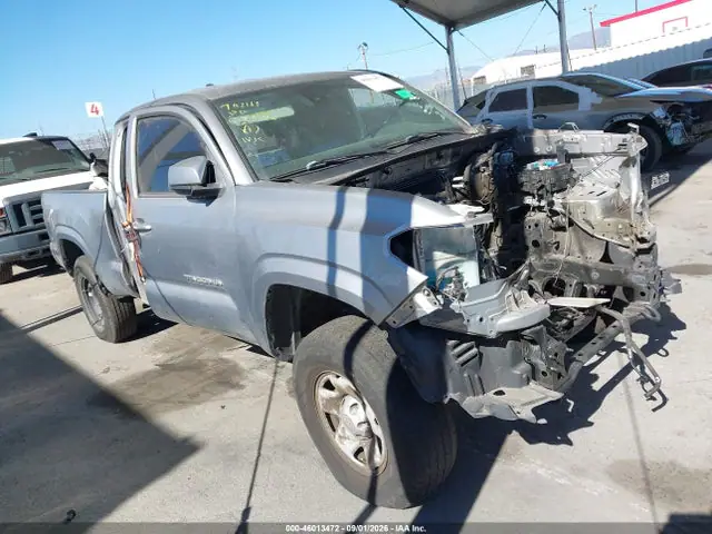 5TFRX5GN3KX157680 — 2019 Toyota Tacoma SR5, Угон (Theft), фото до ремонта