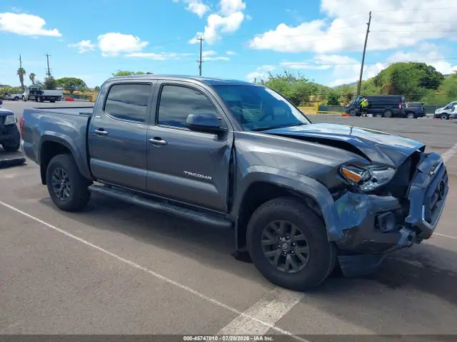 3TYAX5GN8MT019806 — 2021 Toyota Tacoma SR5, Передняя часть (Front End), фото до ремонта
