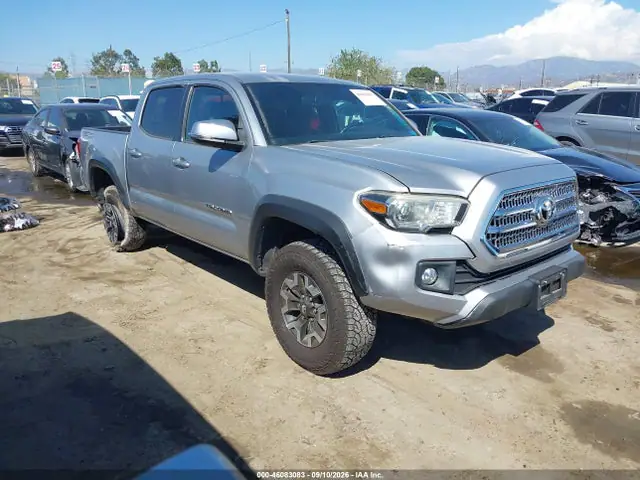 3TMAZ5CN0GM023557 — 2016 Toyota Tacoma Trd Off Road, Левый бок (Left Side), фото до ремонта