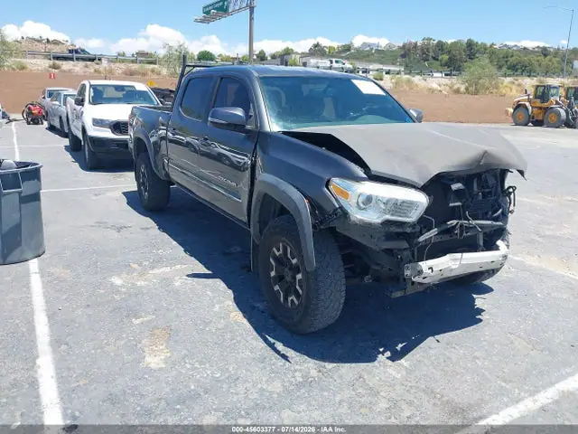 3TMDZ5BN9HM028126 — 2017 Toyota Tacoma Trd Off Road, Передняя часть (Front End), фото до ремонта