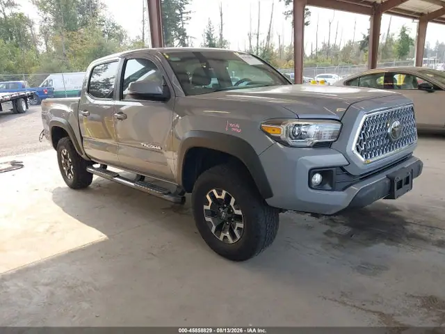 5TFCZ5AN2JX161954 — 2018 Toyota Tacoma Trd Off Road, Задняя часть (Rear), фото до ремонта