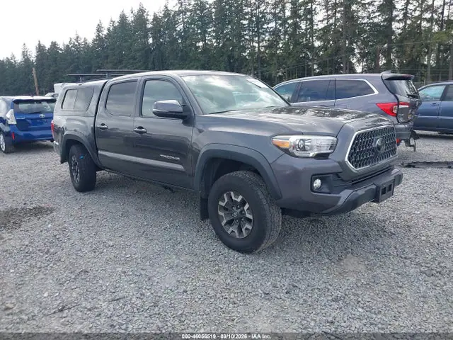 3TMCZ5AN6JM125142 — 2018 Toyota Tacoma Trd Off Road, Задняя часть справа (Right Rear), фото до ремонта