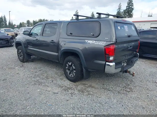 3TMCZ5AN6JM125142 — 2018 Toyota Tacoma Trd Off Road, фото 3 с аукциона IAAI 30.09.2026, Задняя часть справа