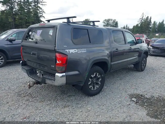 3TMCZ5AN6JM125142 — 2018 Toyota Tacoma Trd Off Road, фото 4 с аукциона IAAI 30.09.2026, Задняя часть справа
