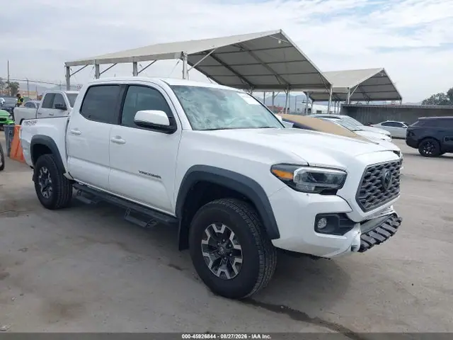 3TMCZ5AN1NM456989 — 2022 Toyota Tacoma Trd Off Road, Задняя часть (Rear), фото до ремонта