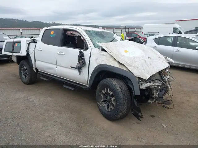 3TMCZ5AN7PM639963 — 2023 Toyota Tacoma Trd Off Road, Биологическая или химическая опасность (Biohazard), фото до ремонта