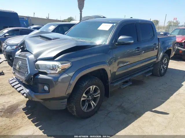 3TMAZ5CN1JM067008 — 2018 Toyota Tacoma Trd Sport, фото 2 с аукциона IAAI 30.09.2026, Передняя часть