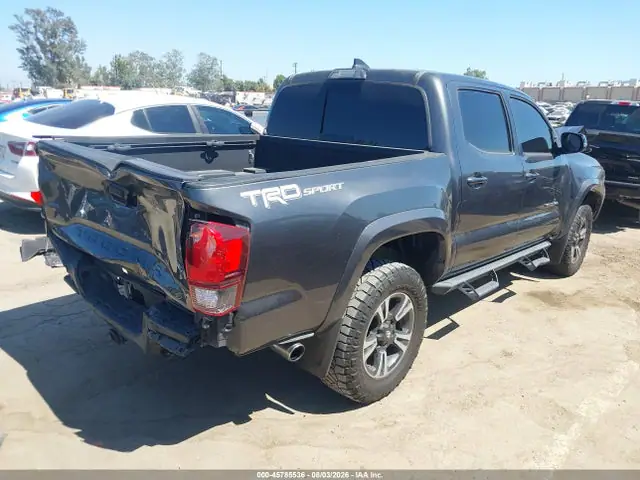 3TMAZ5CN1JM067008 — 2018 Toyota Tacoma Trd Sport, фото 4 с аукциона IAAI 30.09.2026, Передняя часть