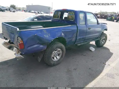 1995 Toyota Tacoma Xtracab VIN 4TAUN73C8SZ067571 фото 4