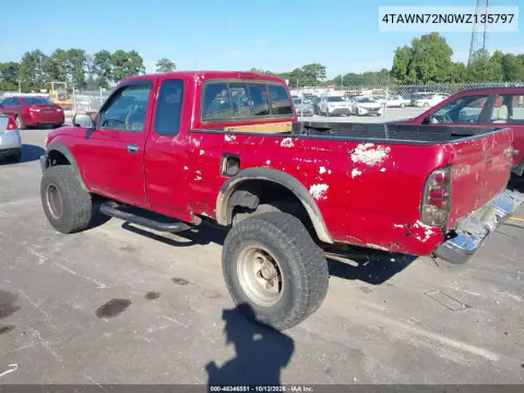 4TAWN72N0WZ135797 — 1998 Toyota Tacoma, фото 3 с аукциона IAAI 14.10.2026, Передняя часть