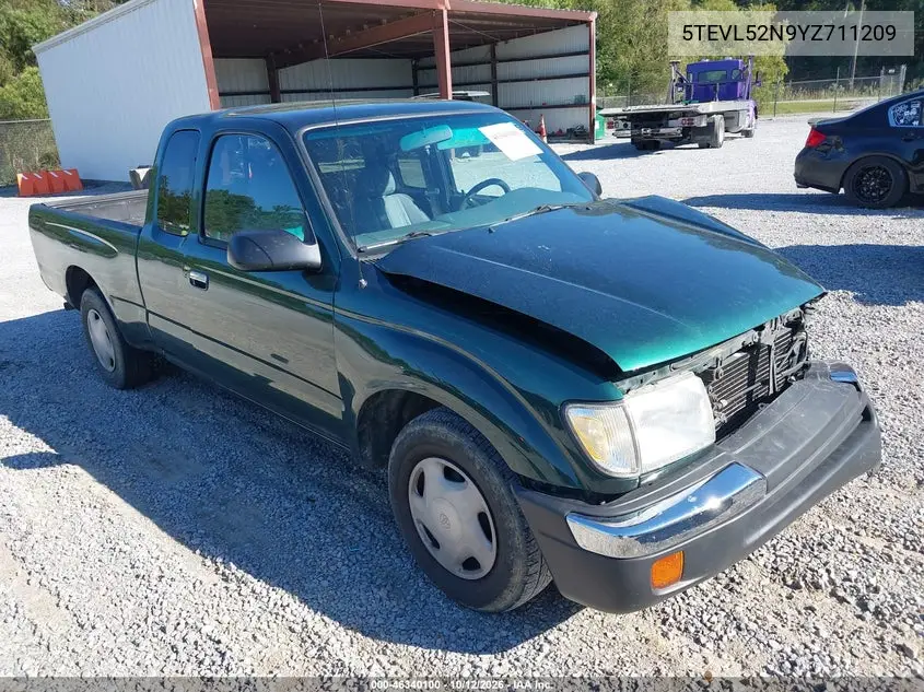 2000 Toyota Tacoma VIN 5TEVL52N9YZ711209 фото 1