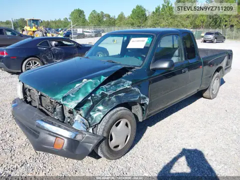 2000 Toyota Tacoma VIN 5TEVL52N9YZ711209 фото 2