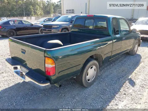 2000 Toyota Tacoma VIN 5TEVL52N9YZ711209 фото 4
