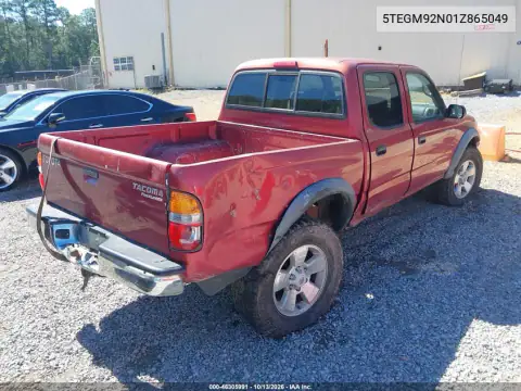 5TEGM92N01Z865049 — 2001 Toyota Tacoma, фото 5 с аукциона IAAI, Боковая часть
