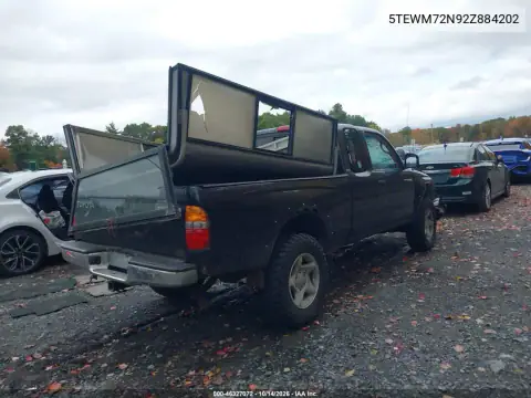 5TEWM72N92Z884202 — 2002 Toyota Tacoma, фото 4 с аукциона IAAI, Передняя часть