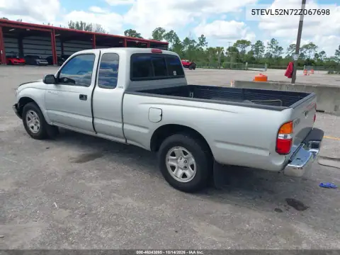 5TEVL52N72Z067698 — 2002 Toyota Tacoma, фото 3 с аукциона IAAI, Повреждения со всех сторон