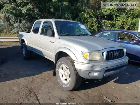 5TEHN72N74Z367411 — 2004 Toyota Tacoma, Естественный износ, фото до ремонта