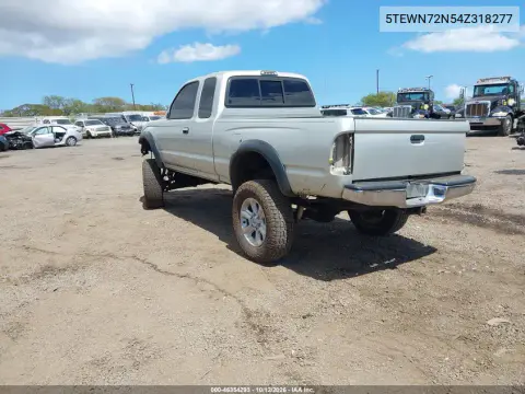 2004 Toyota Tacoma Base V6 VIN 5TEWN72N54Z318277 фото 3