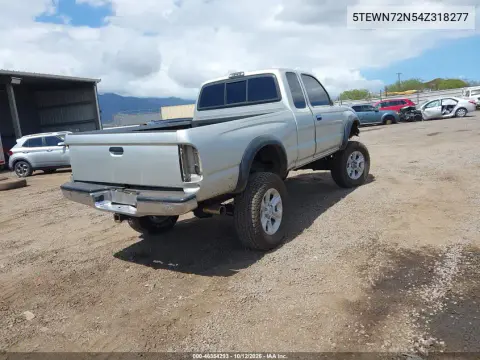 2004 Toyota Tacoma Base V6 VIN 5TEWN72N54Z318277 фото 4
