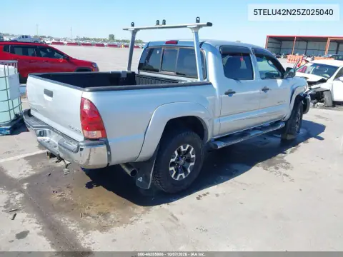 2005 Toyota Tacoma Base V6 VIN 5TELU42N25Z025040 фото 5