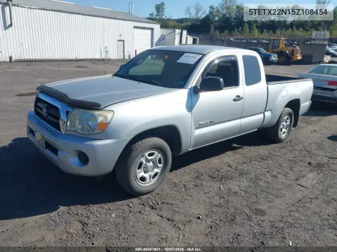 2005 Toyota Tacoma VIN 5TETX22N15Z108454 фото 3