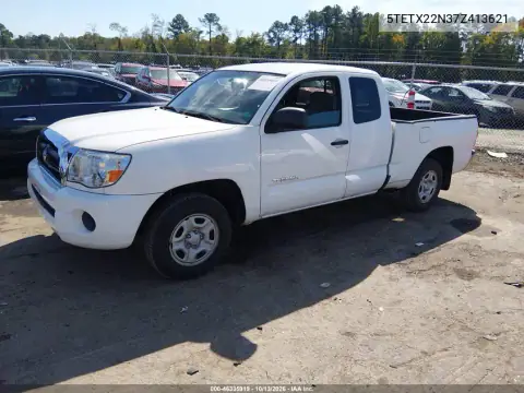 5TETX22N37Z413621 — 2007 Toyota Tacoma, фото 3 с аукциона IAAI, Боковая часть
