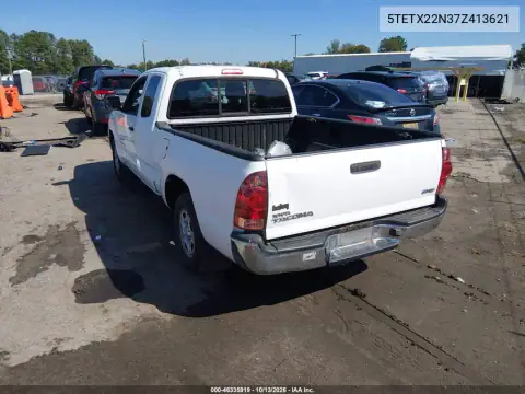 5TETX22N37Z413621 — 2007 Toyota Tacoma, фото 4 с аукциона IAAI, Боковая часть