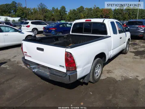 5TETX22N37Z413621 — 2007 Toyota Tacoma, фото 5 с аукциона IAAI, Боковая часть