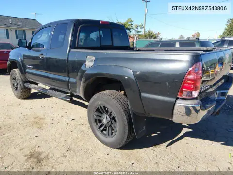 2008 Toyota Tacoma VIN 5TEUX42N58Z543806 фото 4