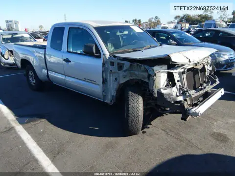 5TETX22N68Z524164 — 2008 Toyota Tacoma, Передняя часть, фото до ремонта