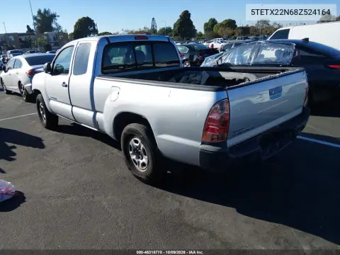 2008 Toyota Tacoma VIN 5TETX22N68Z524164 фото 3