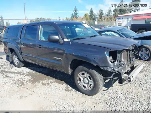 5TFJX4CN7BX007830 — 2011 Toyota Tacoma, Передняя часть, фото до ремонта