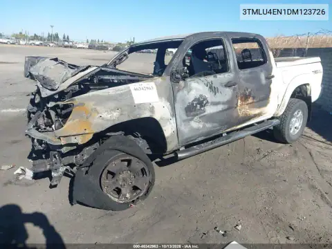 2013 Toyota Tacoma Base V6 VIN 3TMLU4EN1DM123726 фото 2