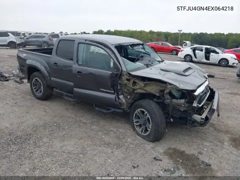 5TFJU4GN4EX064218 — 2014 Toyota Tacoma, Передняя часть, фото до ремонта