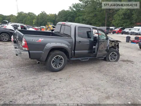 2014 Toyota Tacoma Prerunner V6 VIN 5TFJU4GN4EX064218 фото 4