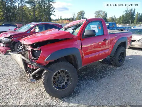5TFPX4EN8EX021313 — 2014 Toyota Tacoma, фото 2 с аукциона IAAI, Задняя часть