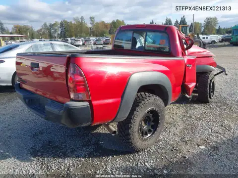 5TFPX4EN8EX021313 — 2014 Toyota Tacoma, фото 4 с аукциона IAAI, Задняя часть
