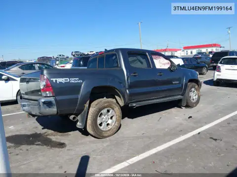 3TMLU4EN9FM199164 — 2015 Toyota Tacoma, фото 4 с аукциона IAAI, Не указано