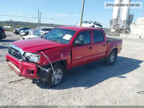 5TFLU4EN6FX140163 — 2015 Toyota Tacoma, фото 3 с аукциона IAAI, Передний левый