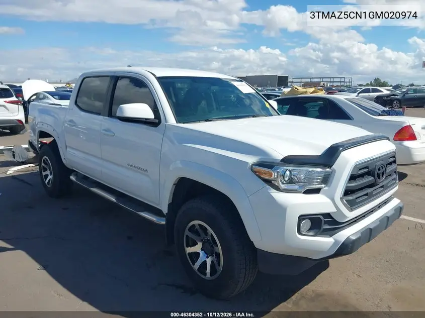 2016 Toyota Tacoma Sr5 V6 VIN 3TMAZ5CN1GM020974 фото 2