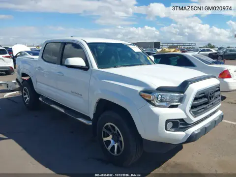 2016 Toyota Tacoma Sr5 V6 VIN 3TMAZ5CN1GM020974 фото 2