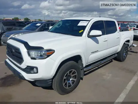 2016 Toyota Tacoma Sr5 V6 VIN 3TMAZ5CN1GM020974 фото 3