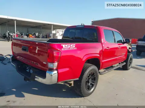2016 Toyota Tacoma Sr5 V6 VIN 5TFAZ5CN8GX008024 фото 5