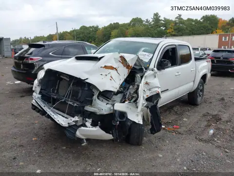 3TMCZ5AN4GM039983 — 2016 Toyota Tacoma, фото 2 с аукциона IAAI, Передняя часть