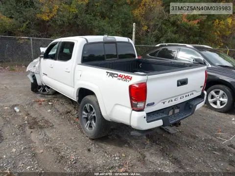 3TMCZ5AN4GM039983 — 2016 Toyota Tacoma, фото 3 с аукциона IAAI, Передняя часть